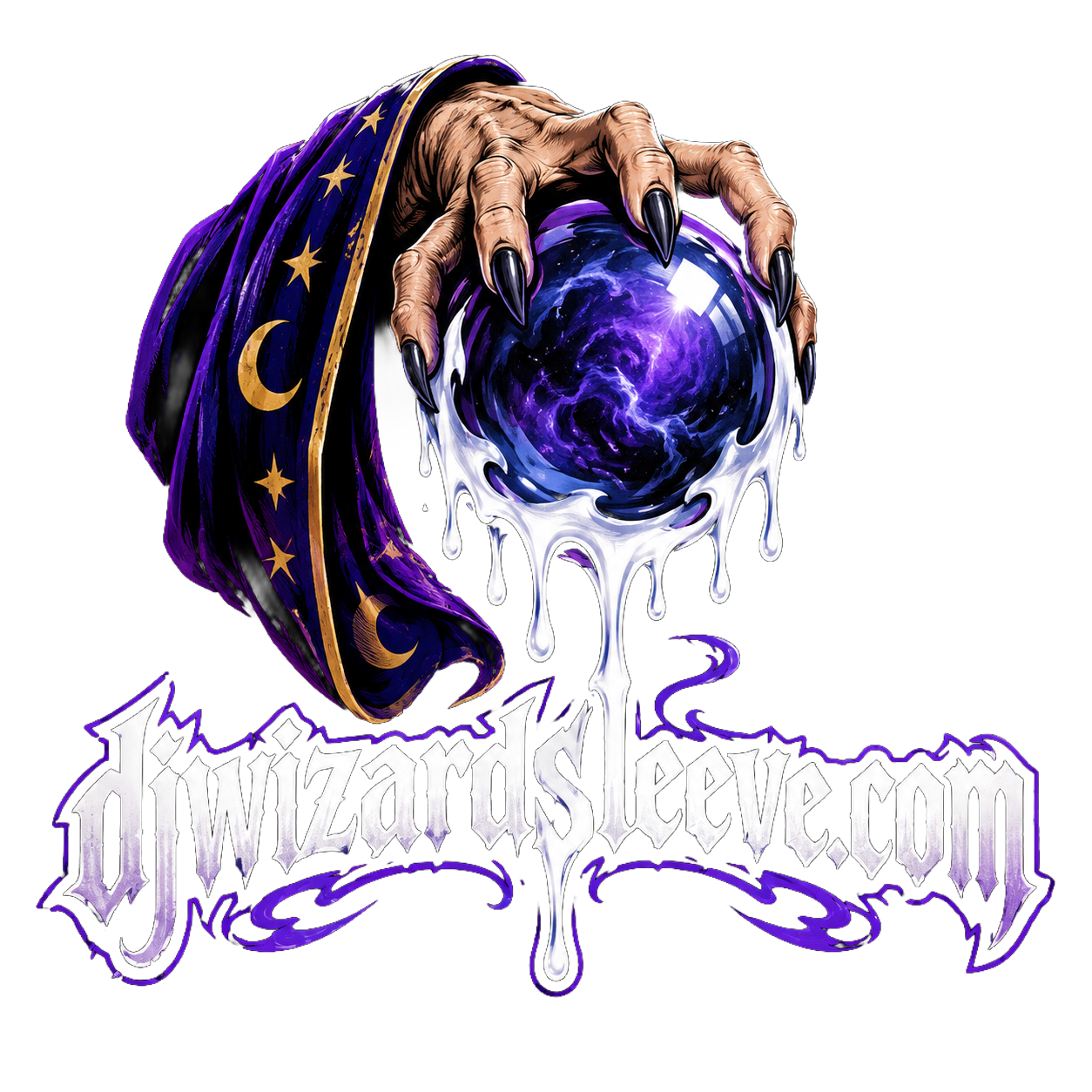 DJ Wizard Sleeve logo
